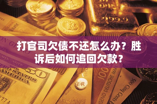北京打官司欠债不还怎么办？胜诉后如何追回欠款？
