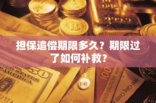 北京担保追偿期限多久？期限过了如何补救？